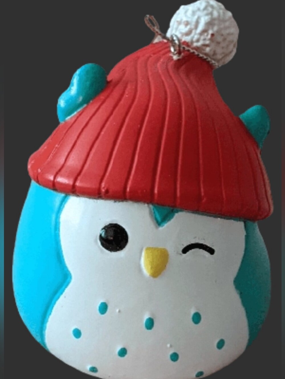 Kurt Adler SQUISHMALLOW HOLIDAY ORNAMENT WINSTON THE OWL 🦉